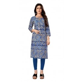 simple design printed kurti 