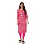 simple design printed kurti 