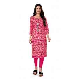 simple design printed kurti 