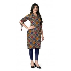 Printed kurti for ladies designer