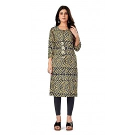 simple design printed kurti 