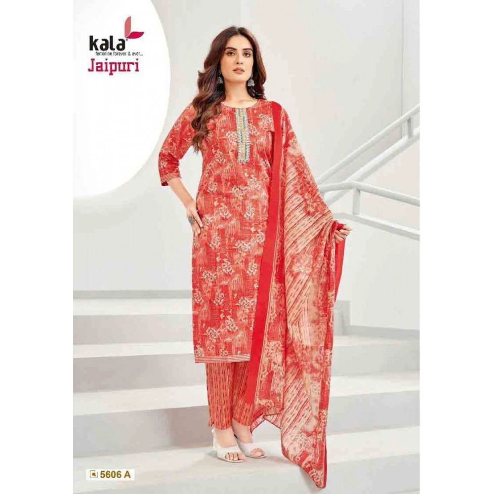 Jaipuri Vol-4 – Kurti Pant With Dupatta womens