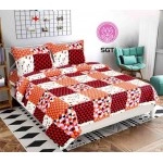 Book Fold bedsheet and two pillow cover