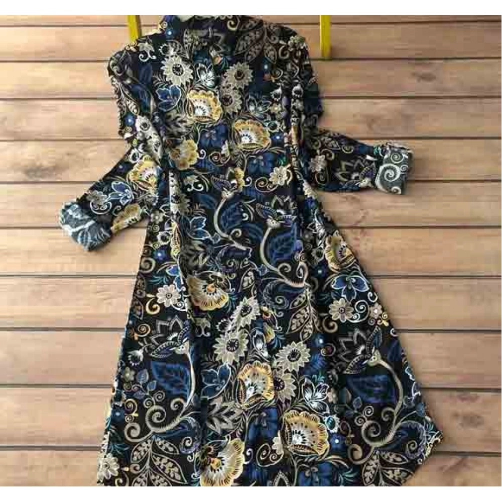  Western Rayon  (Premium) Top flower design