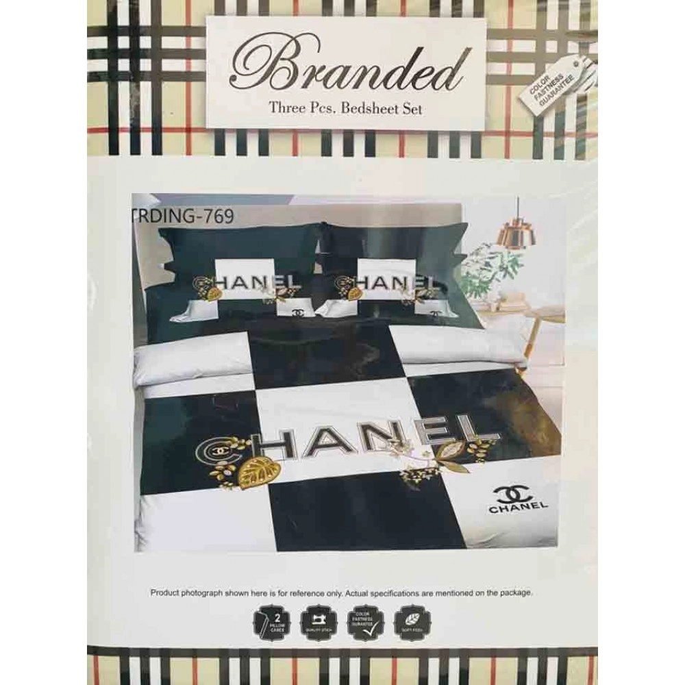 Branded bedsheet Chanel