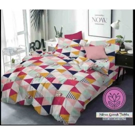 Book Fold bedsheets triangle design