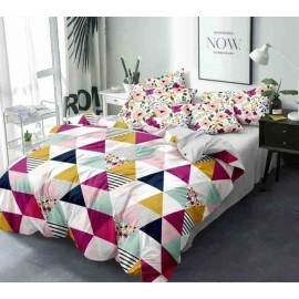 Book Fold bedsheets triangle design