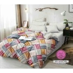 Glace cotton fabric bedsheet