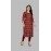 Print design work kurti for womens