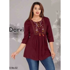 Best Selling Cotton Western Top