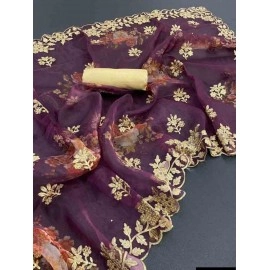 Pure Organza Silk Saree