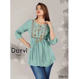Best Selling Cotton Western Top