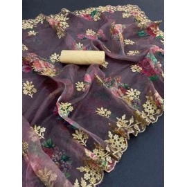 Pure Organza Silk Saree