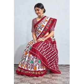 Premium Quality Pure Cotton Saree for womens
