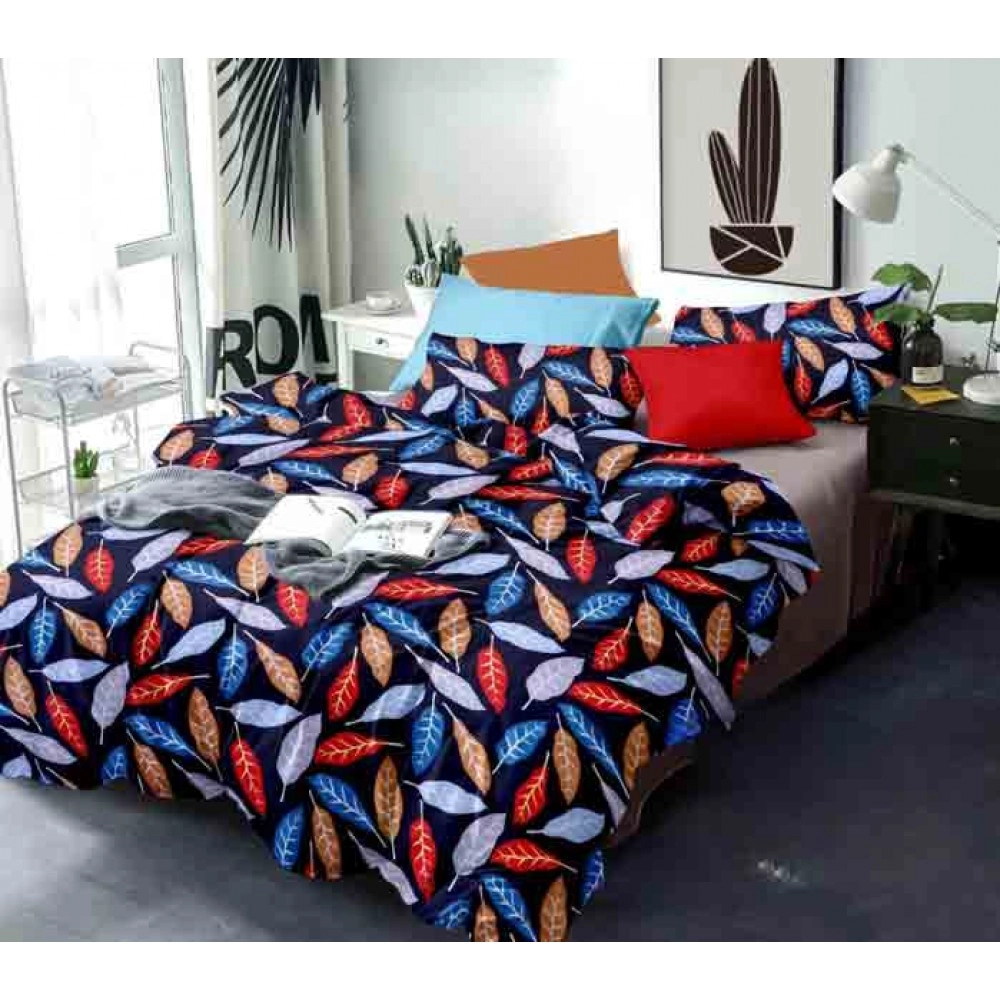 Glace cotton fabric bedsheets