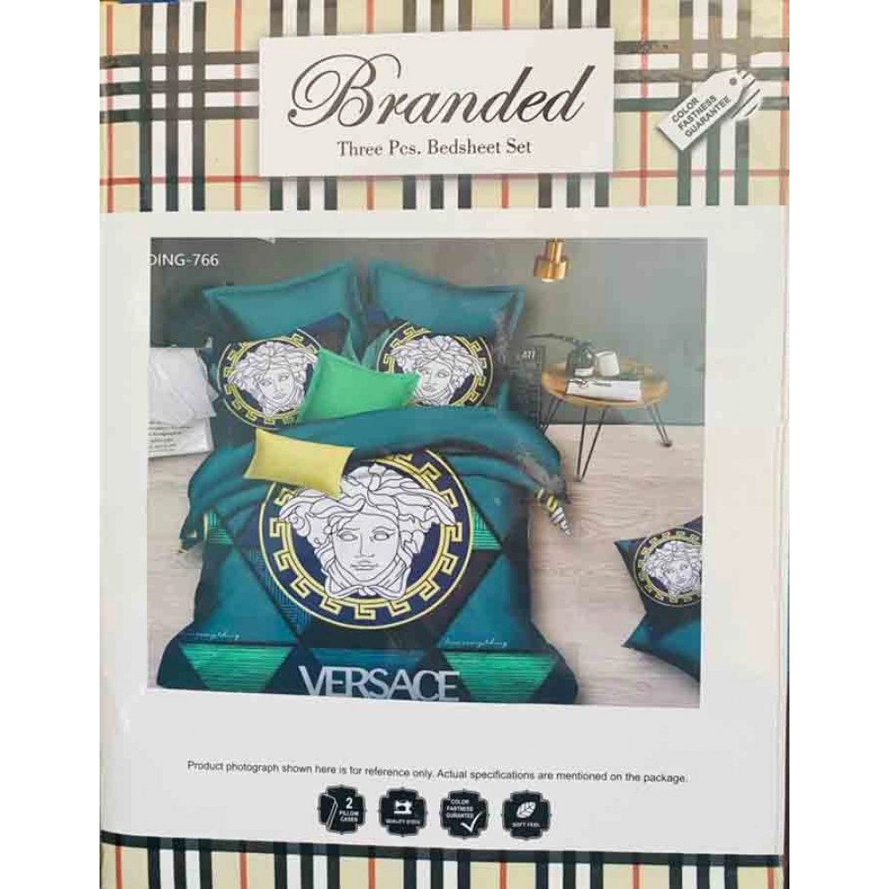 Branded bedsheet Versace