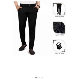 Men's formal pant Lycra 4 way strechble
