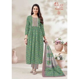 Balaji Nayra Vol-1 – Nayra Kurti Pant With Dupatta set