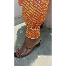 Cotton Kurti Afgani Pant with Dupatta