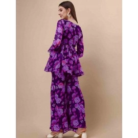  Designer Kurti with Sharara Set