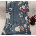 Bed cover with border on bedsheets