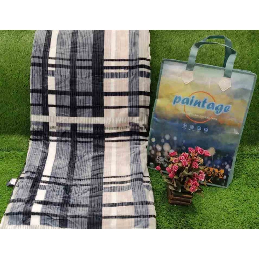 Oil and spray printing bedsheets 