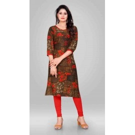 Printed kurti flower print