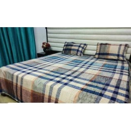  woolen bedsheet with jumbo size pillow