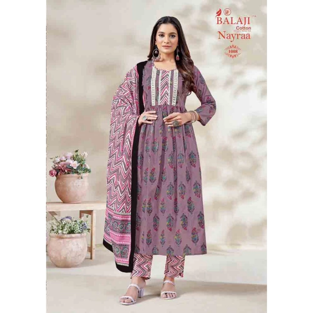 Balaji Nayra Vol-1 – Nayra Kurti Pant With Dupatta