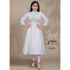 Western Kurti Collection for women white