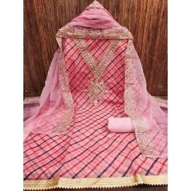 Fancy Organza Silk Dress Material