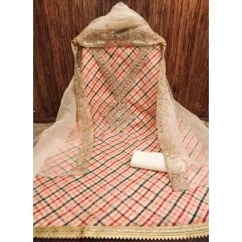 Fancy Organza Silk Dress Material