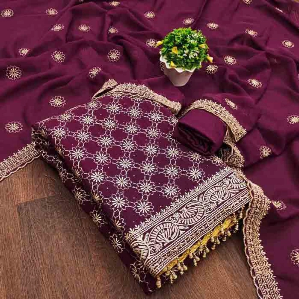 Fancy Zomoto Silk Dress Material