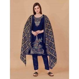 Fancy Banarasi Dress Material