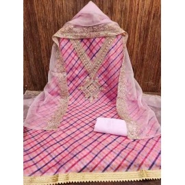 Fancy Organza Silk Dress Material