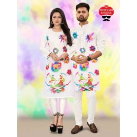 Holi Festival Kurta and Kurti Collection for Men and women