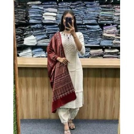 Premium Khadi Cotton Afghani Suit Collection