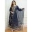 Embroidered Gown + Palazzo with Dupatta Set